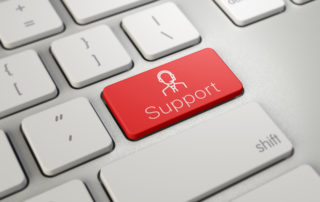 Support Button on keyboard key