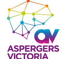 Aspergers Victoria Logo av coloful connecting dots image